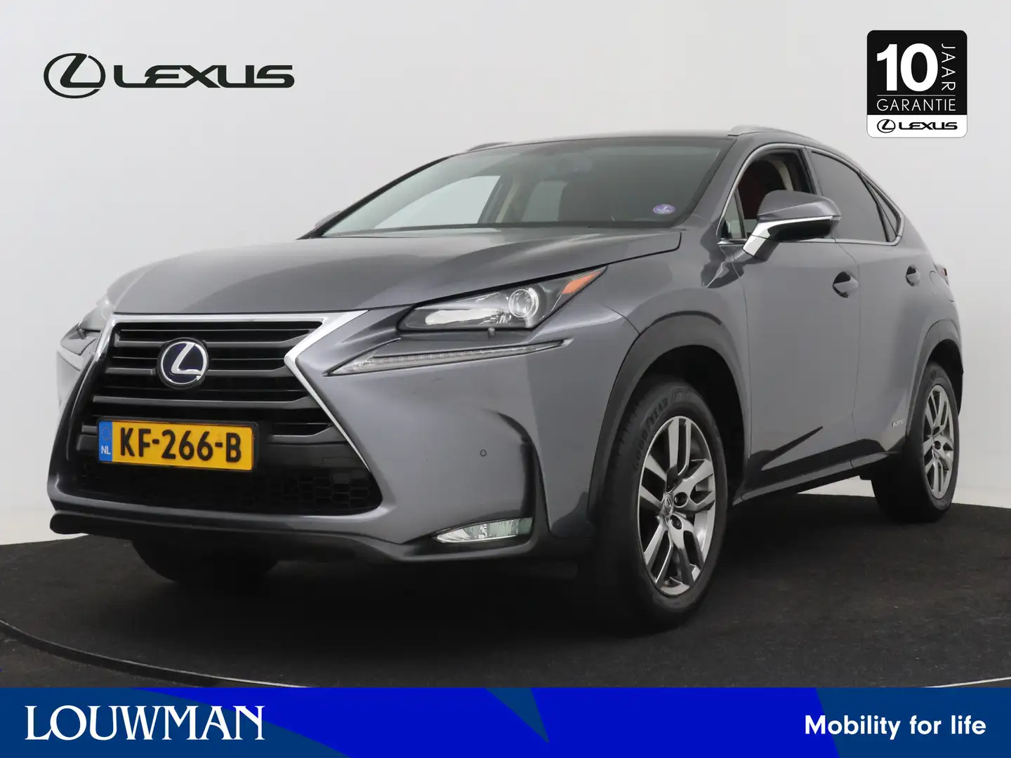 Lexus NX 300h AWD Luxury Line | Leder | Stoelverwarming | Elektr Gris - 1