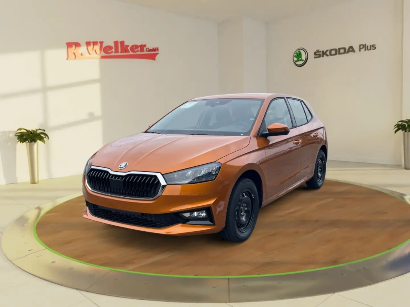 Skoda Fabia Essence 1.0 TSI ''50l Tank''SHZ''PDC hinten''Lane Orange - 1