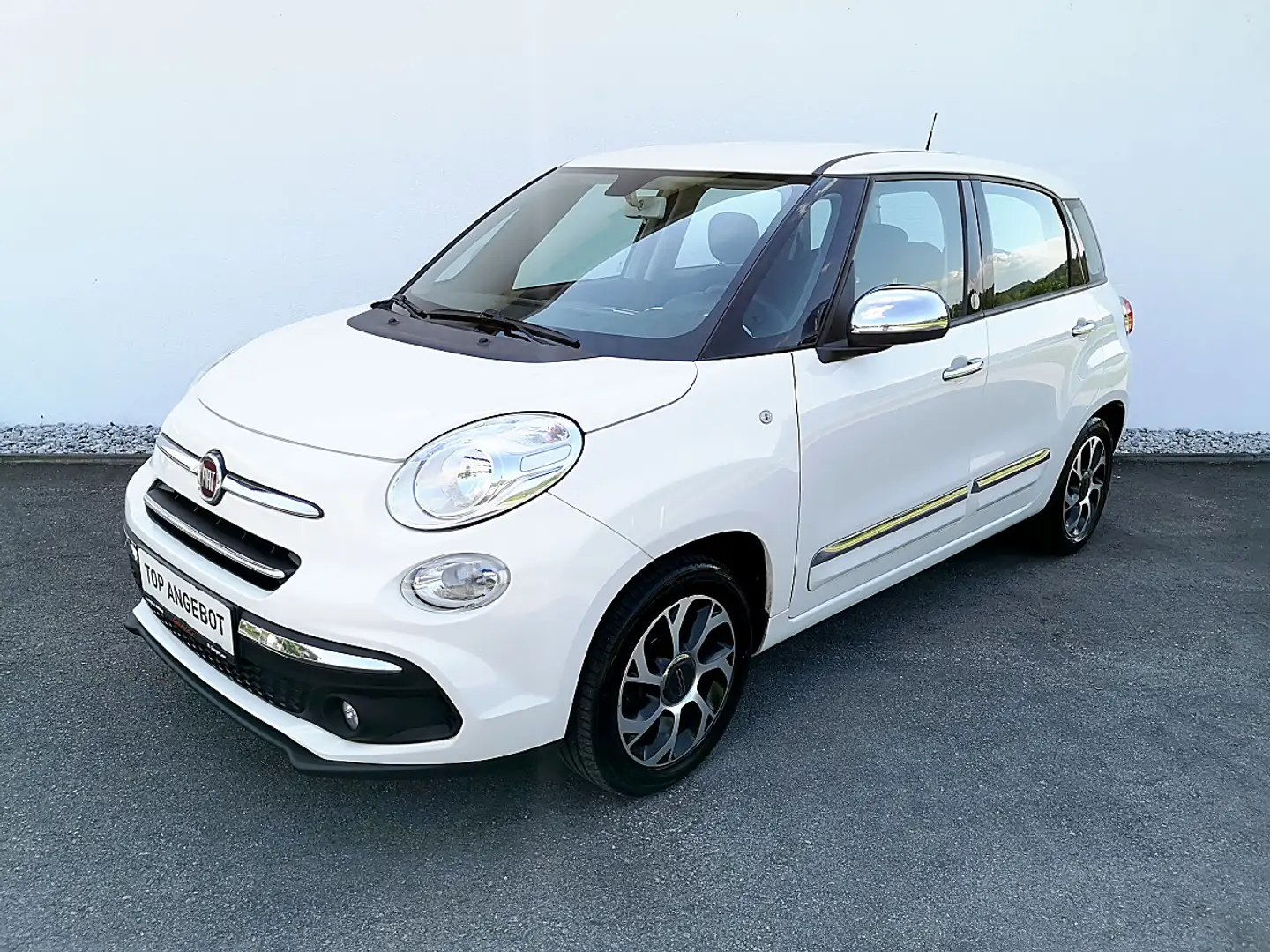 Fiat 500L 1,4 95 Mirror "NAVI" Weiß - 1