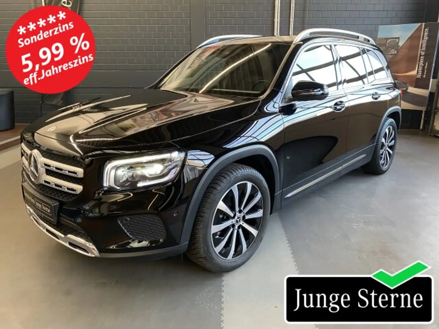 Mercedes-Benz GLB 250 GLB 250 4M Progressive MBUX LED AHK Kamera 19".. Noir - 1