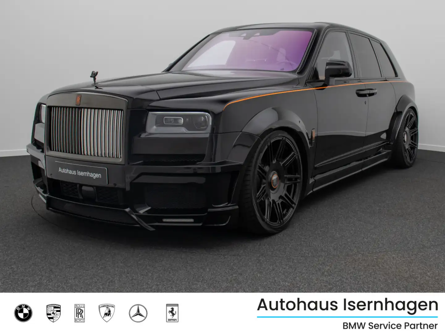Rolls-Royce Black Badge Night Vision Novitec VOLL Negru - 1