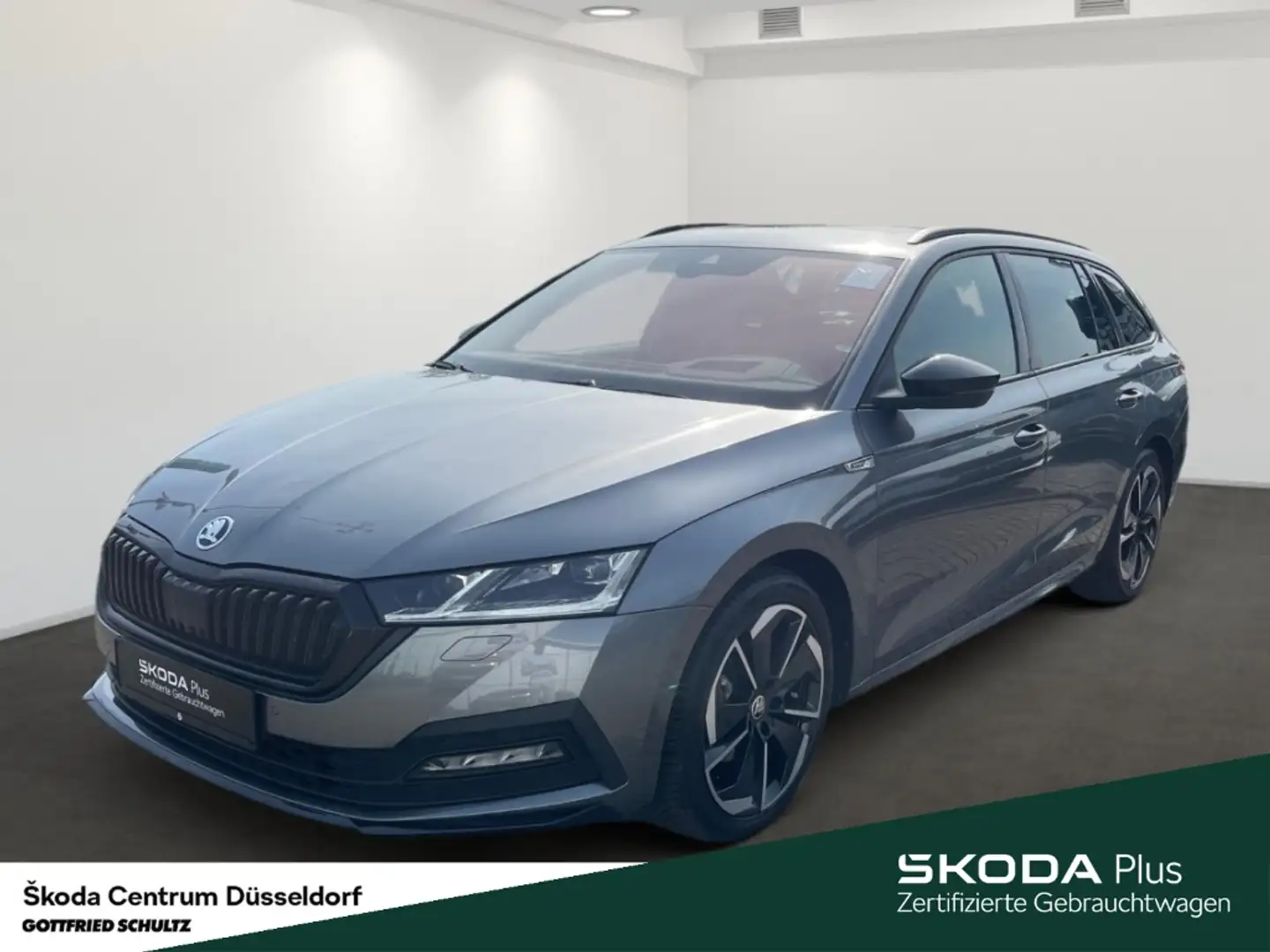 Skoda Octavia Combi Sportline 150 PS DSG PANO Infotainment-Paket Grijs - 2