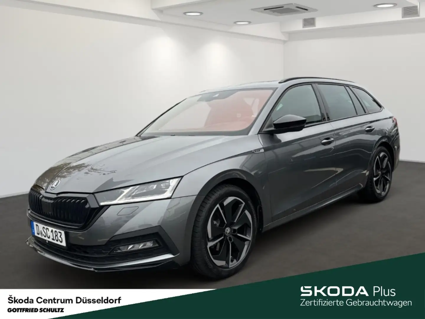 Skoda Octavia Combi Sportline 150 PS DSG PANO Infotainment-Paket Grau - 2