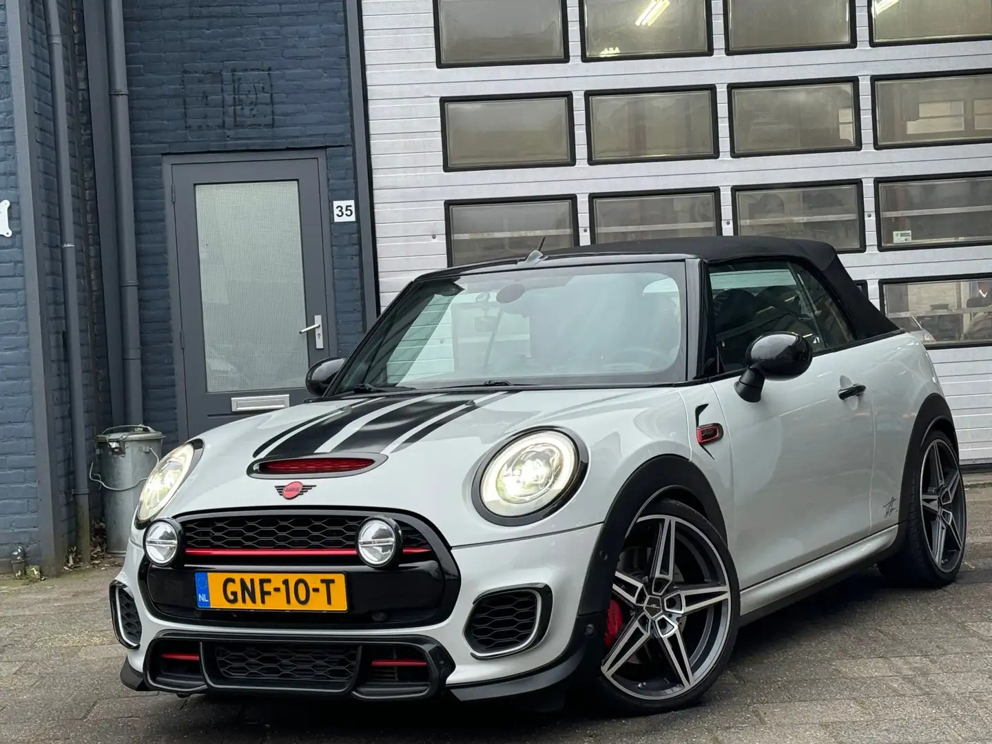 MINI John Cooper Works Cabrio Mini 2.0 Chili | Clima | Camera | CarPlay | Automa Biały - 2