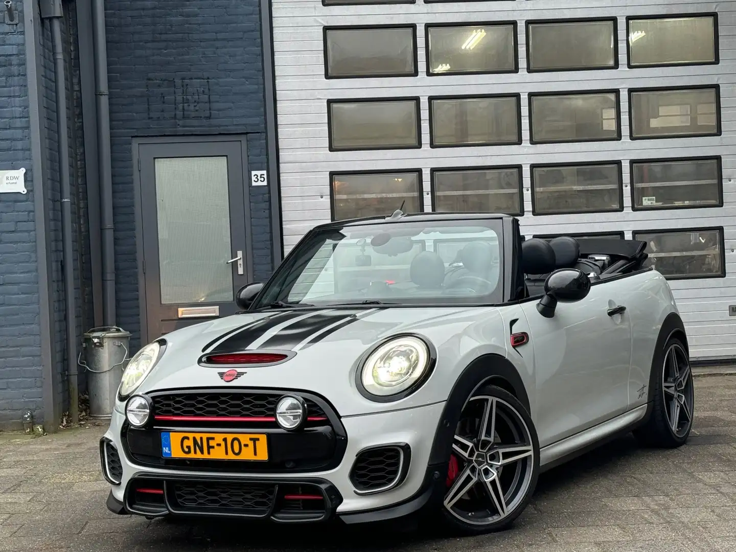 MINI John Cooper Works Cabrio Mini 2.0 Chili | Clima | Camera | CarPlay | Automa Biały - 1