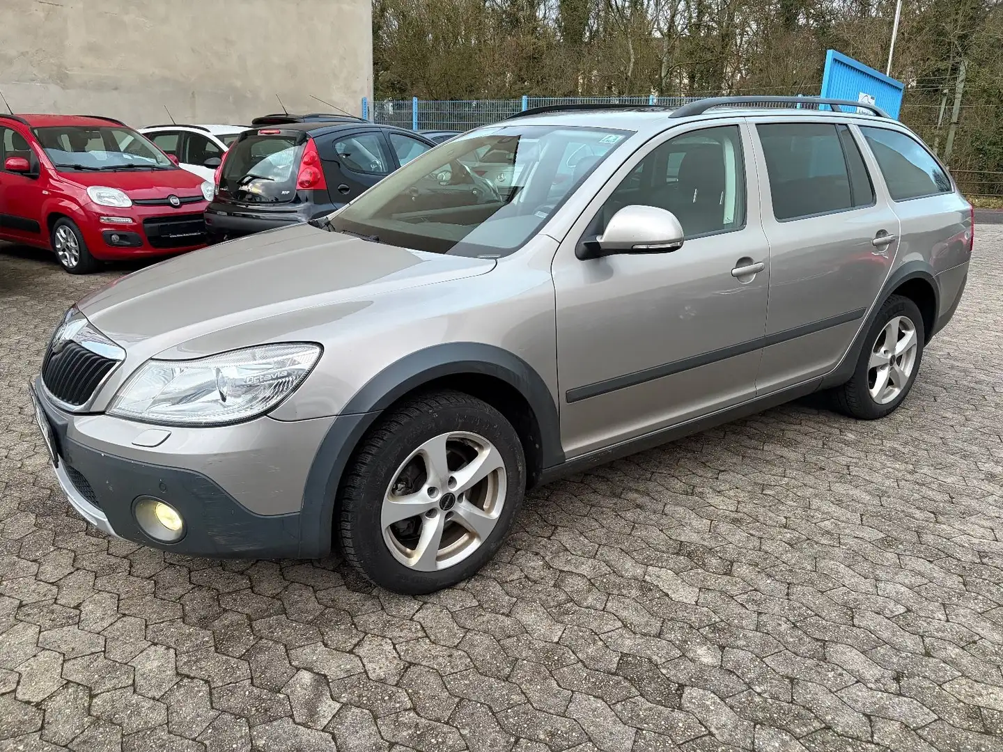 Skoda Octavia Combi Scout 4X4 Beige - 1