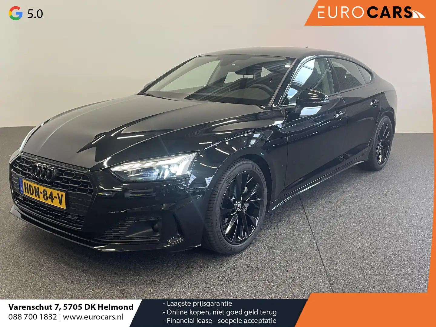 Audi A5 Sportback 40 TFSI 204pk S-Tronic Prestige Plus Bla Negro - 1
