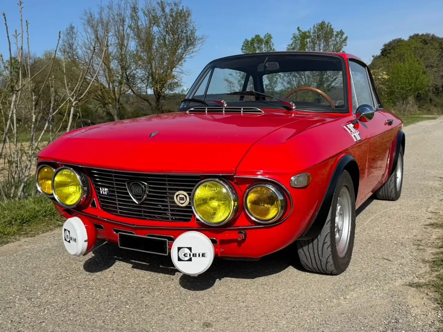 Lancia Fulvia 1600 HF "Fanalone " Rouge - 2