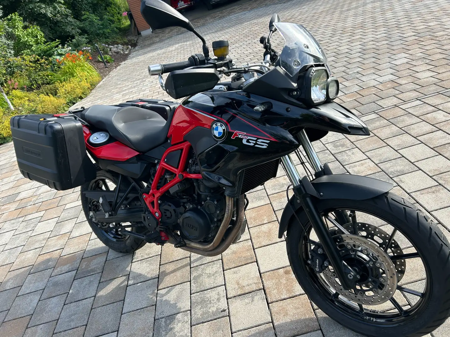 BMW F 700 GS Roşu - 1