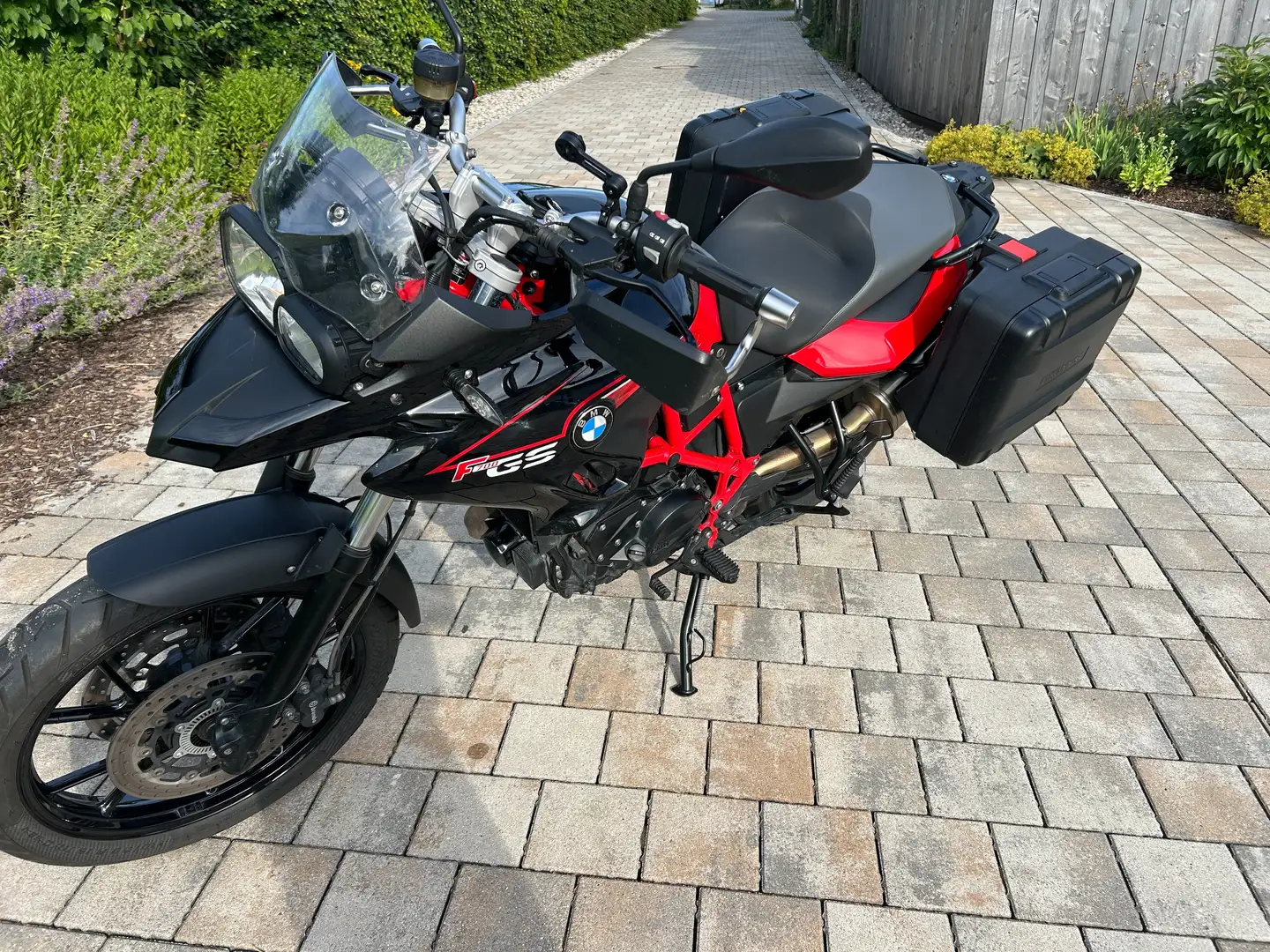 BMW F 700 GS Roşu - 2