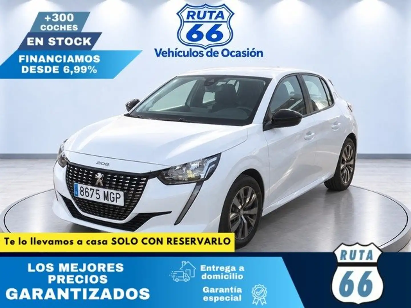 Peugeot 208 1.2 Puretech S&S Active Pack 100 Blanco - 1