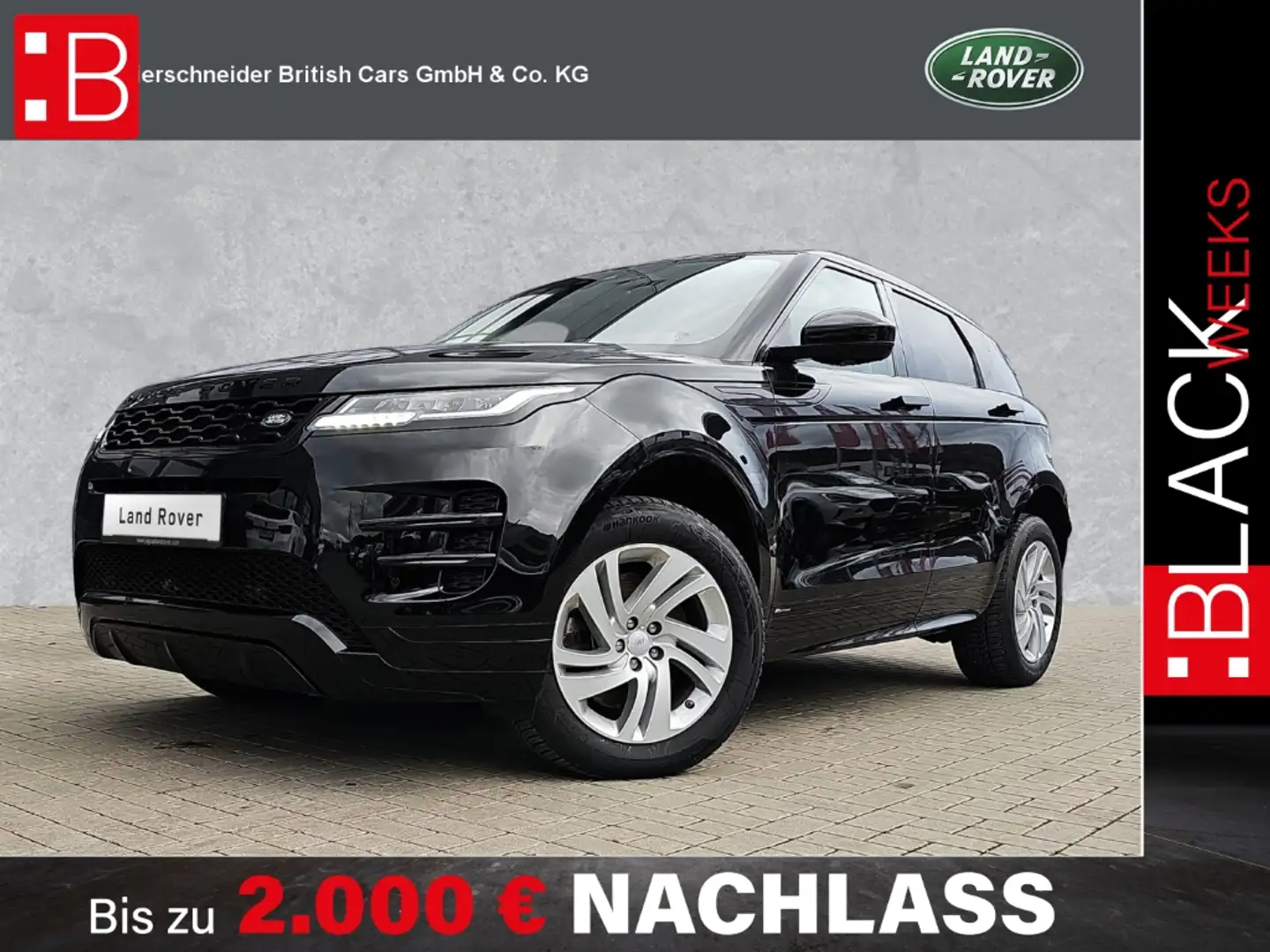 Land Rover Range Rover Evoque D180 R-Dynamic S Schwarz - 1