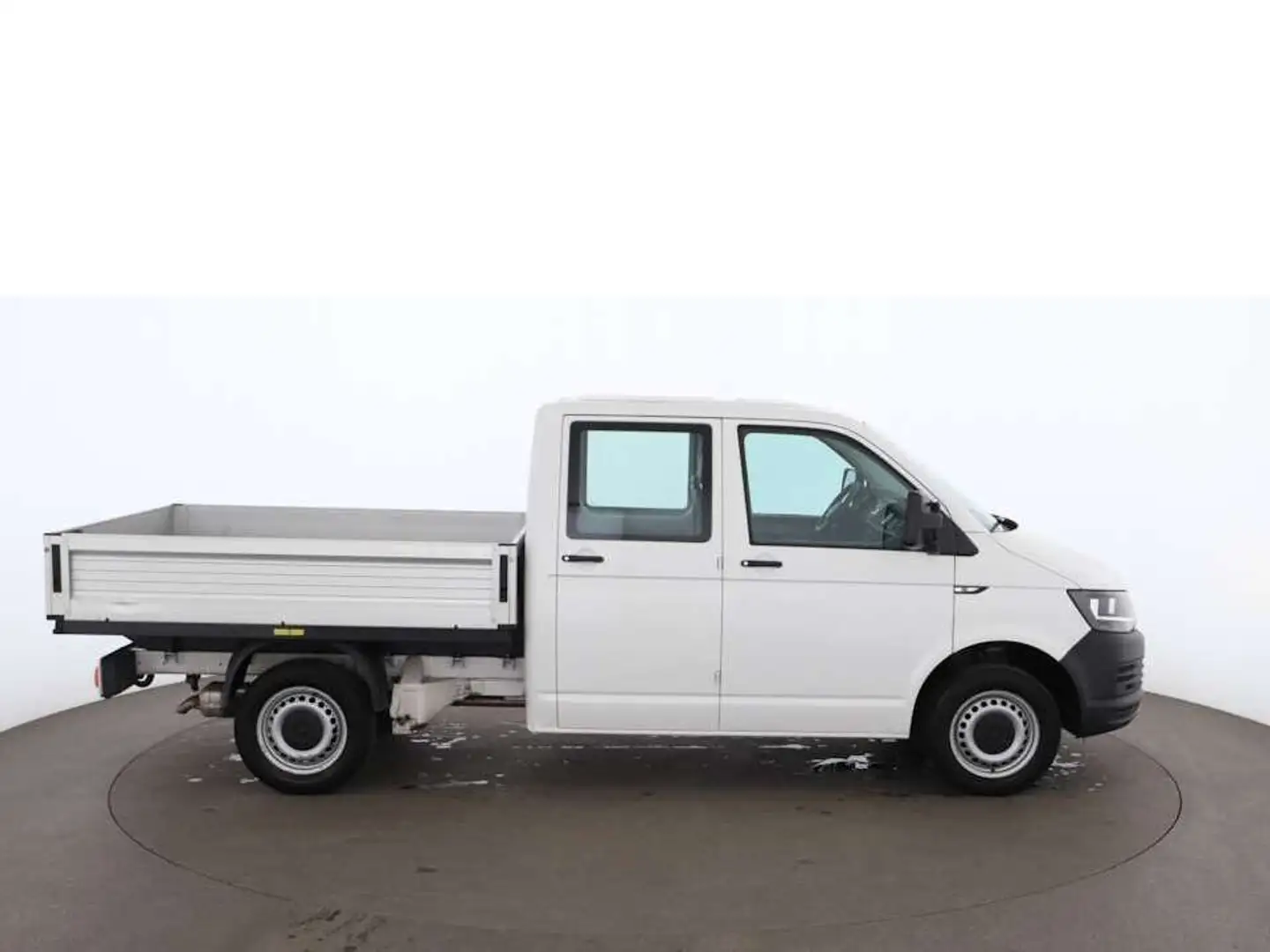 Volkswagen T6 Transporter 2.0 TSI DoKa Pritsche lang AHK Wit - 2