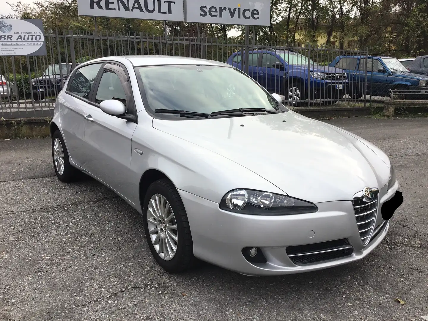 Alfa Romeo 147 5p 1.6 ts 16v Progression 105cv Argento - 1
