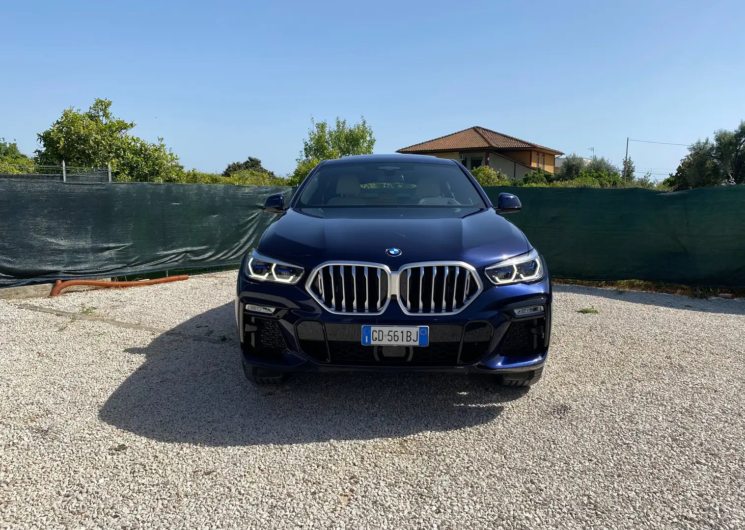 BMW X6 X6 xdrive30d mhev 48V Msport auto Albastru - 2