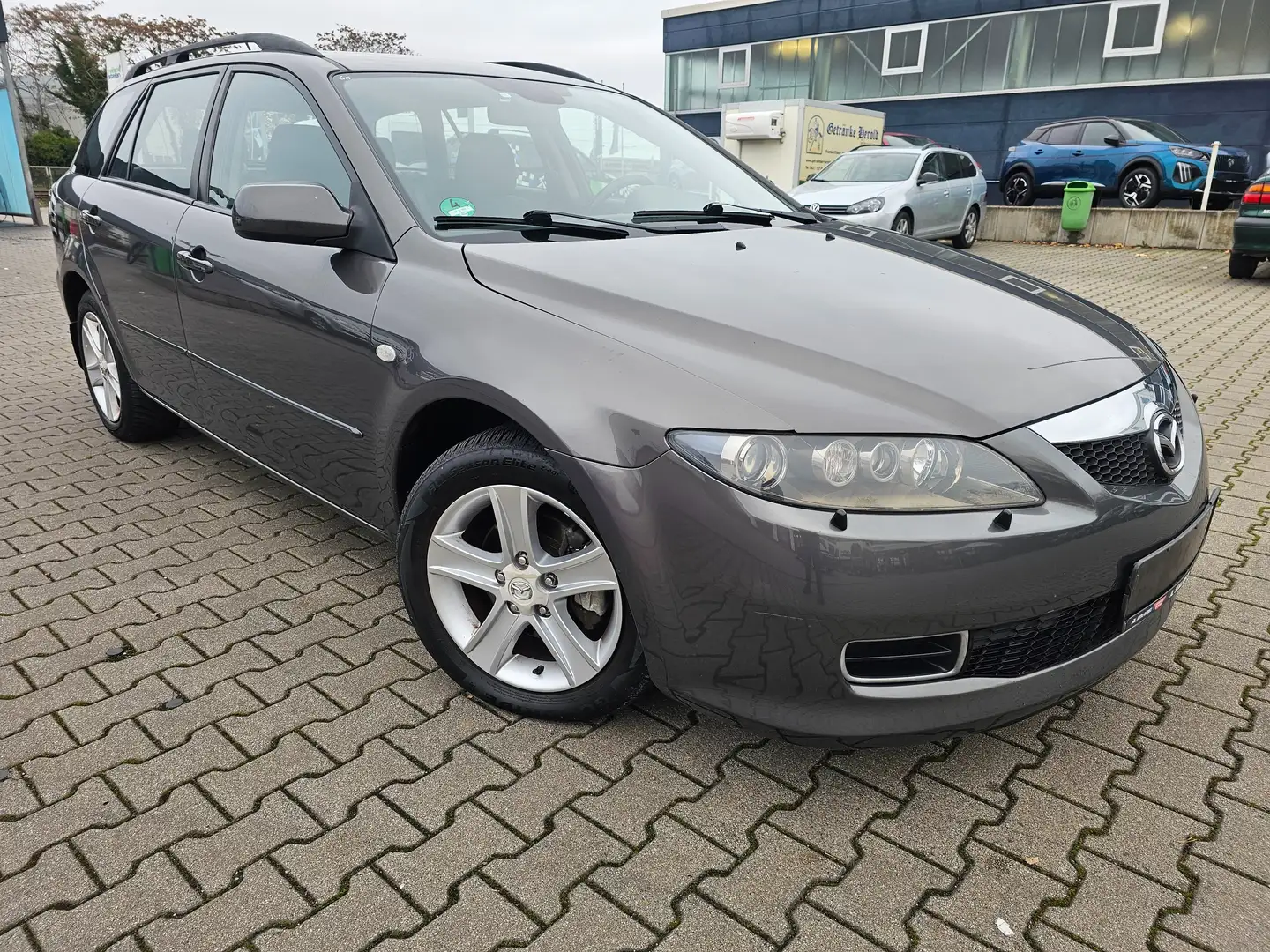 Mazda 6 6 Sport Kombi Diesel 2.0 CD DPF Klima,Tüv12/26 Grijs - 1
