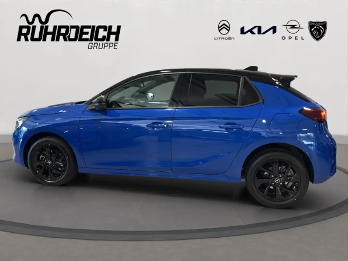 Opel Corsa F GS 1.2 FACELIFT MHEV 48V NAVI MATRIX LED AWR ACC Blau - 2