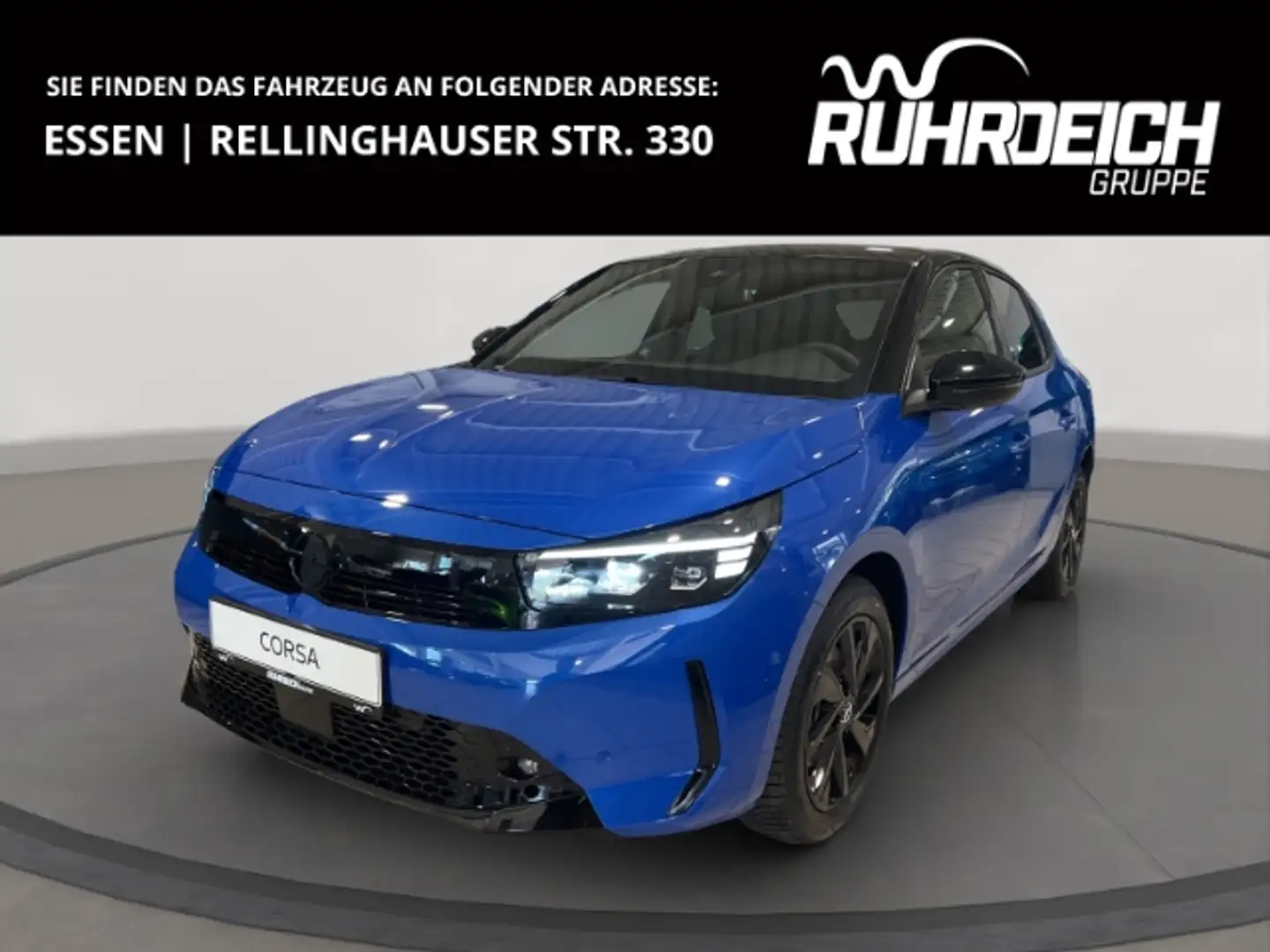 Opel Corsa F GS 1.2 FACELIFT MHEV 48V NAVI MATRIX LED AWR ACC Blau - 1