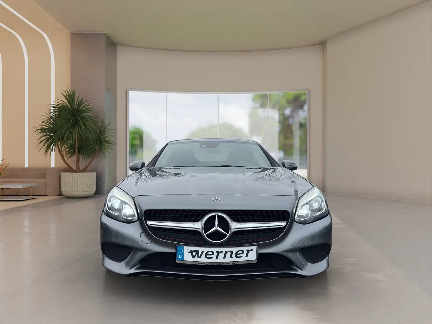 Mercedes-Benz SLC 300 RedArt Edition COMAND Online ~ Memory Pa Gris - 2