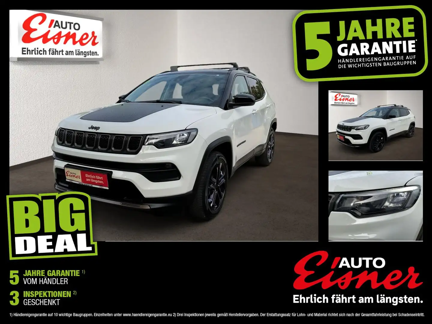 Jeep Compass 1.3 PHEV UPLAND AT Top Preis!!! Schwarz - 1