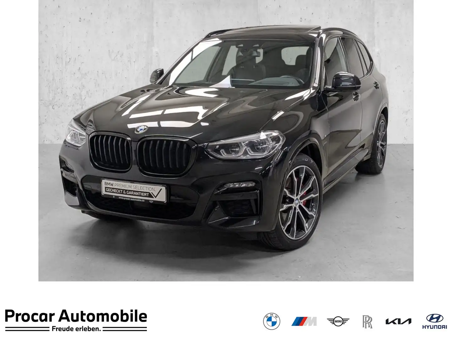 BMW X3 M 40d AHK Pano ACC HuD DA+ PA HiFi 20'' Schwarz - 1