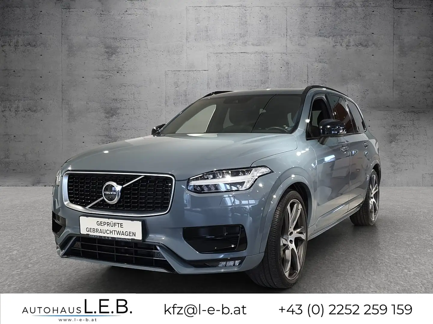 Volvo XC90 B5 AWD R-Design Grau - 1