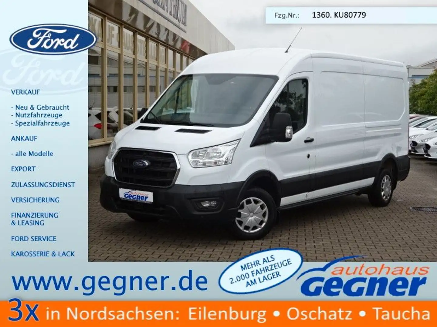 Ford Transit Kasten 310 L3H2 Trend Express-Line Weiß - 1