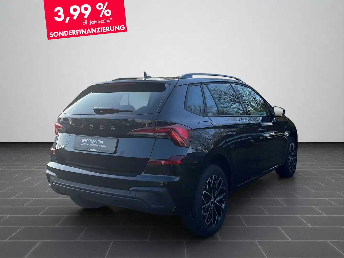 Skoda Kamiq 1.5 TSI DSG Selection Navi, Virtual, AHK, Schwarz - 2