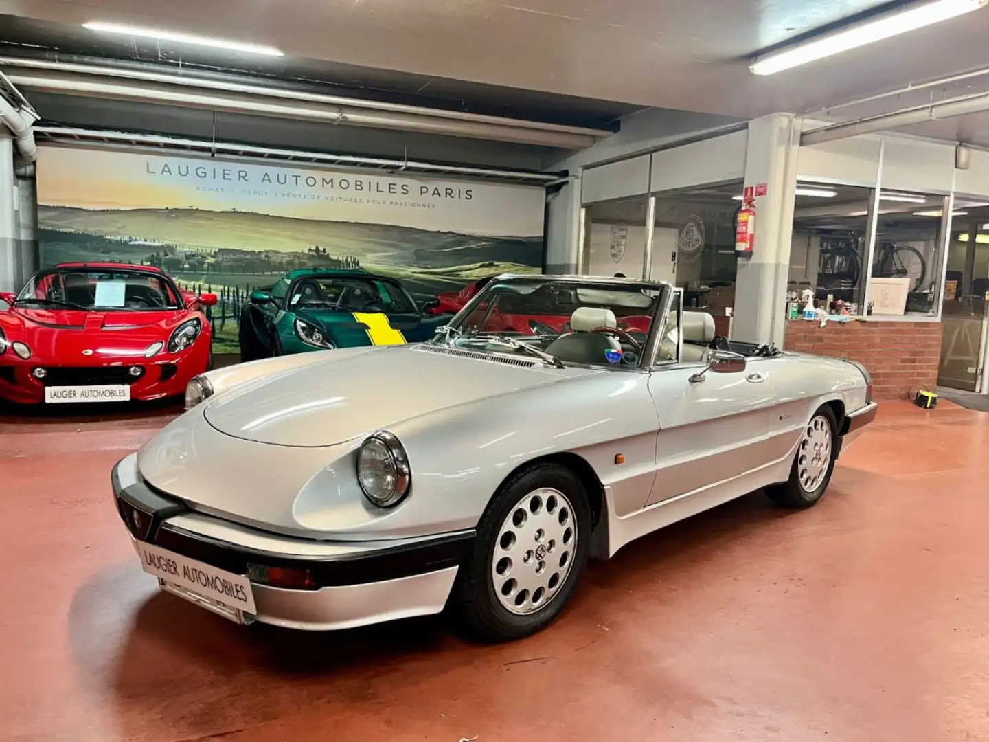 Alfa Romeo Spider II 2.0 L QUADRIFOGLIO VERDE AVEC HARD TOP Gris - 2