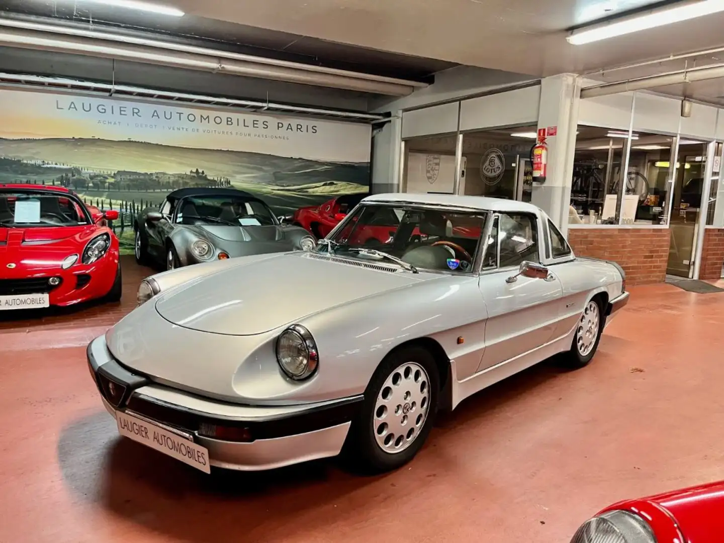 Alfa Romeo Spider II 2.0 L QUADRIFOGLIO VERDE AVEC HARD TOP Gris - 1