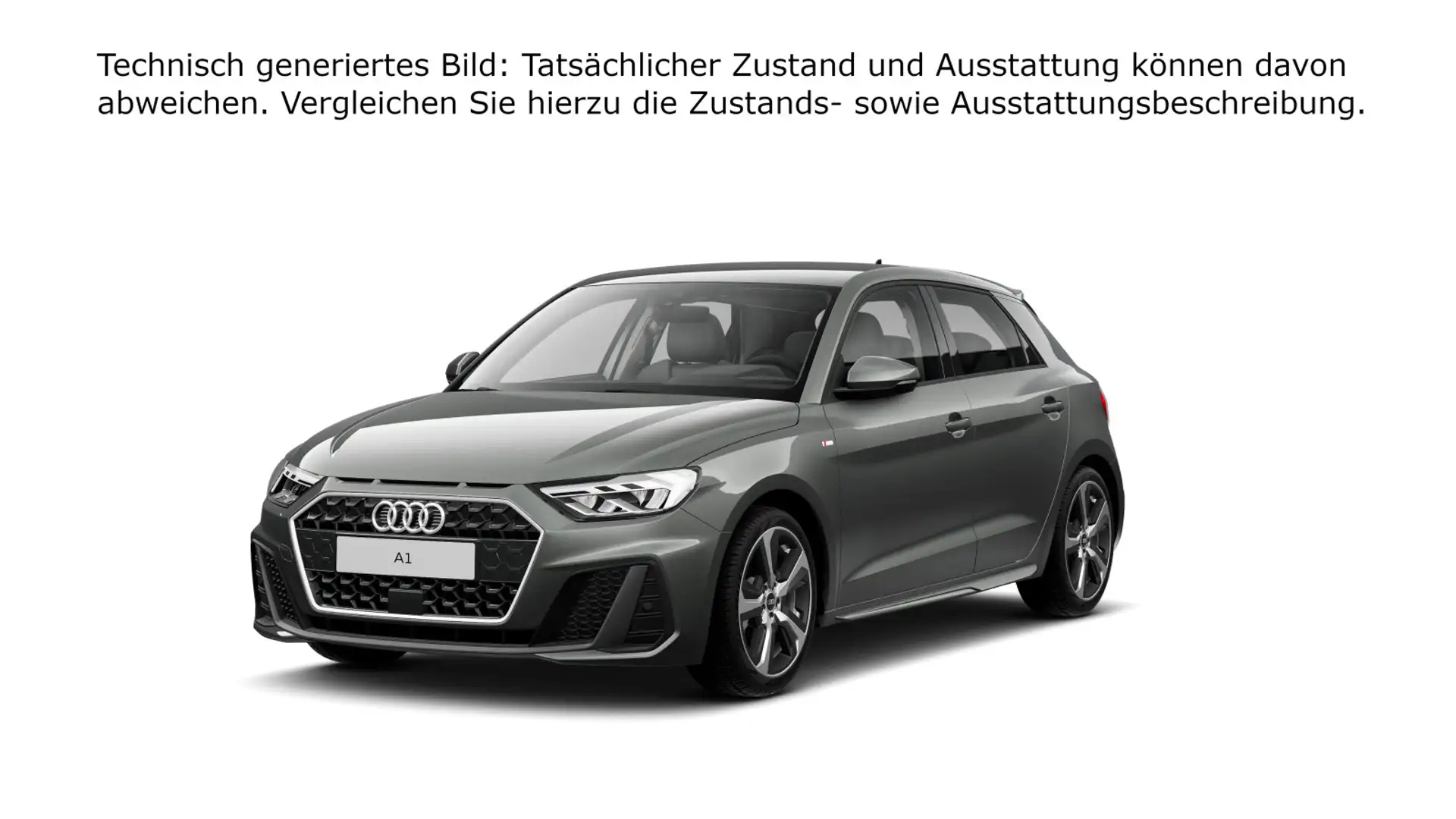 Audi A1 30TFSI 110 kW S tronic Grau - 2