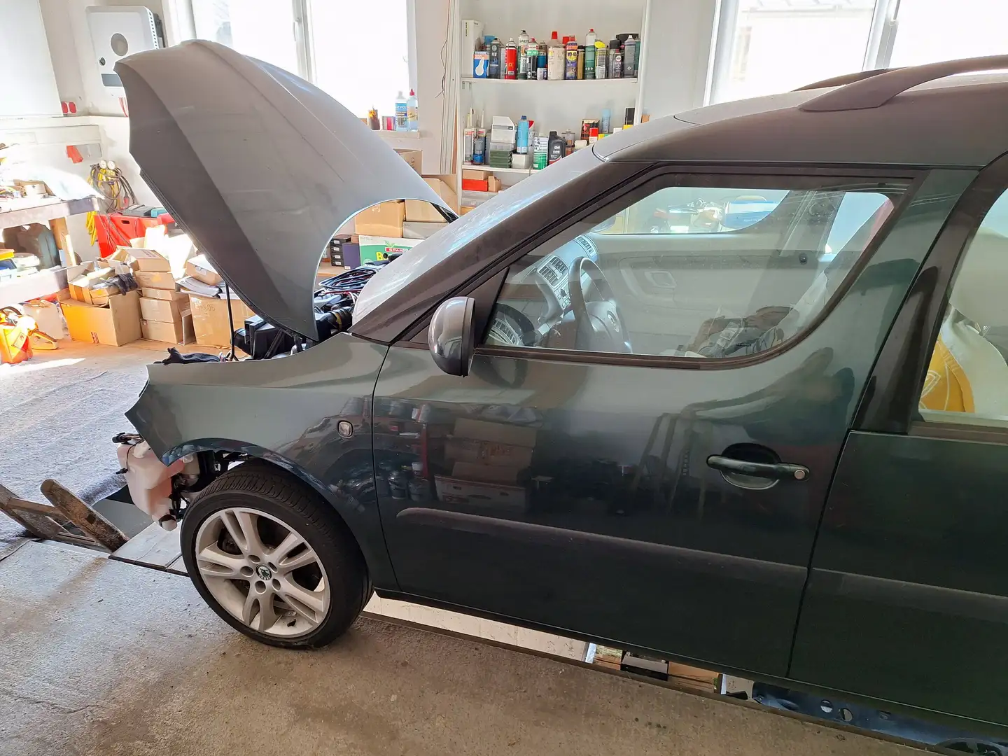 Skoda Roomster Roomster Comfort 1,4 TDI PD DPF Comfort Grün - 2