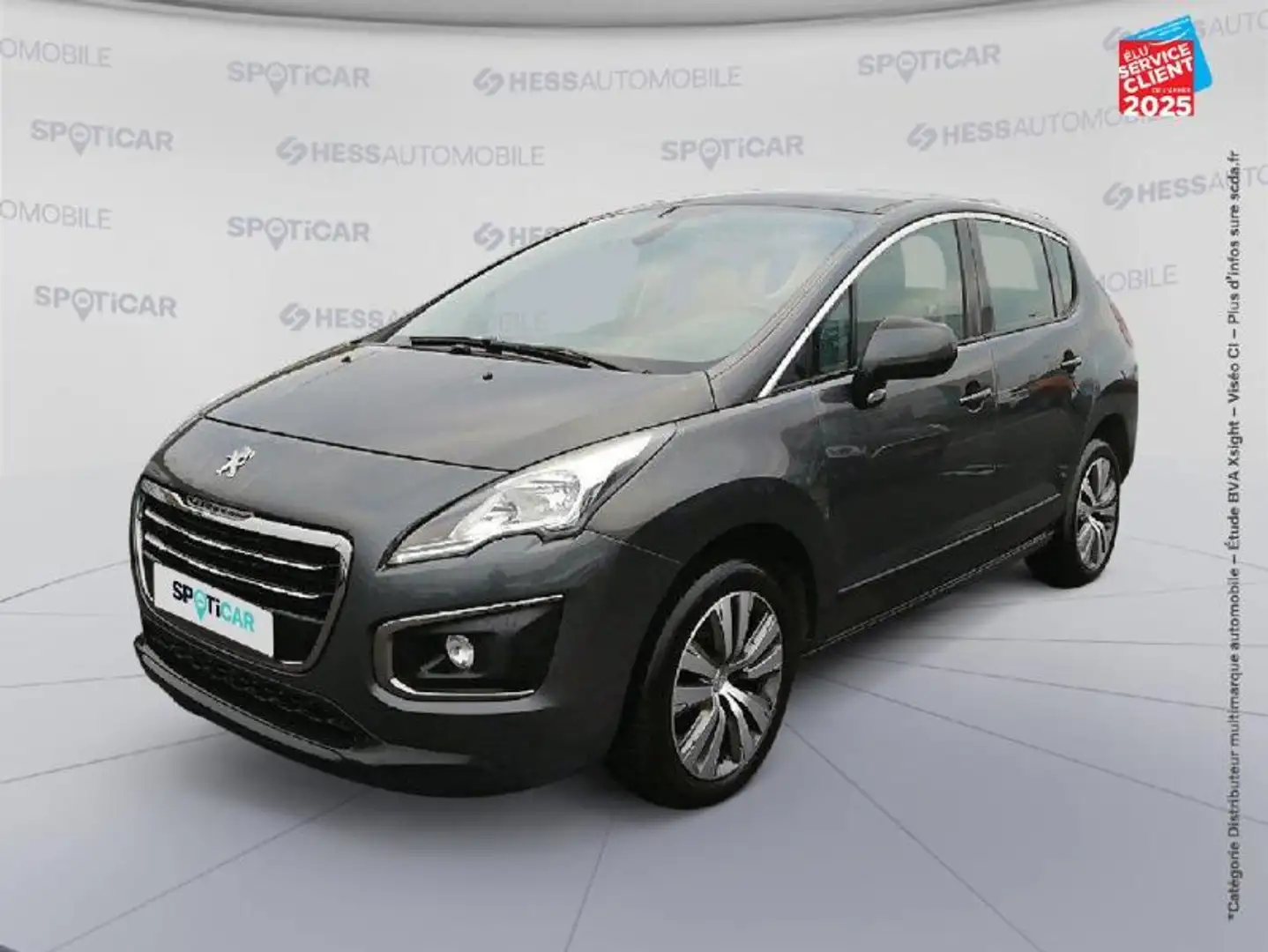 Peugeot 3008 1.2 Puretech Active S\u0026S Gris - 1