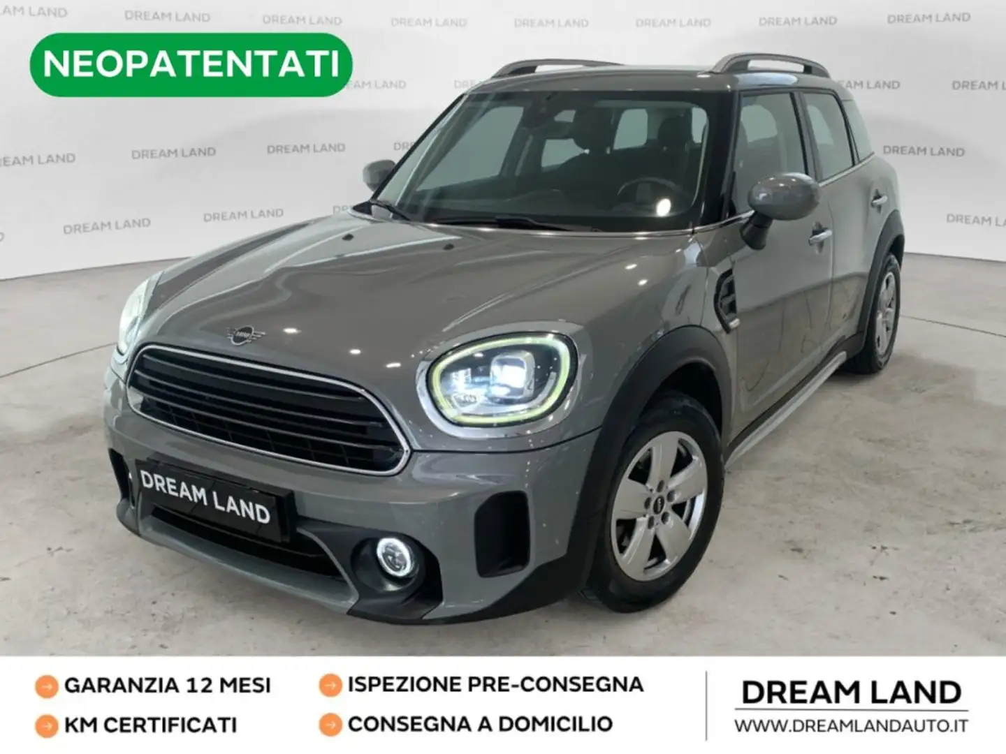 MINI One Countryman 1.5 Boost UNICO PROPRIETARIO Grigio - 1