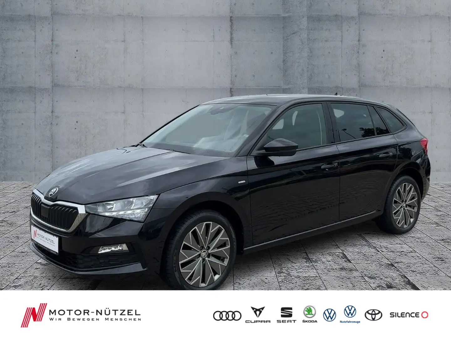 Skoda Scala 1.0 TSI CLEVER LED+APP+DAB+GRA+SHZ+PDC+NSW Noir - 1