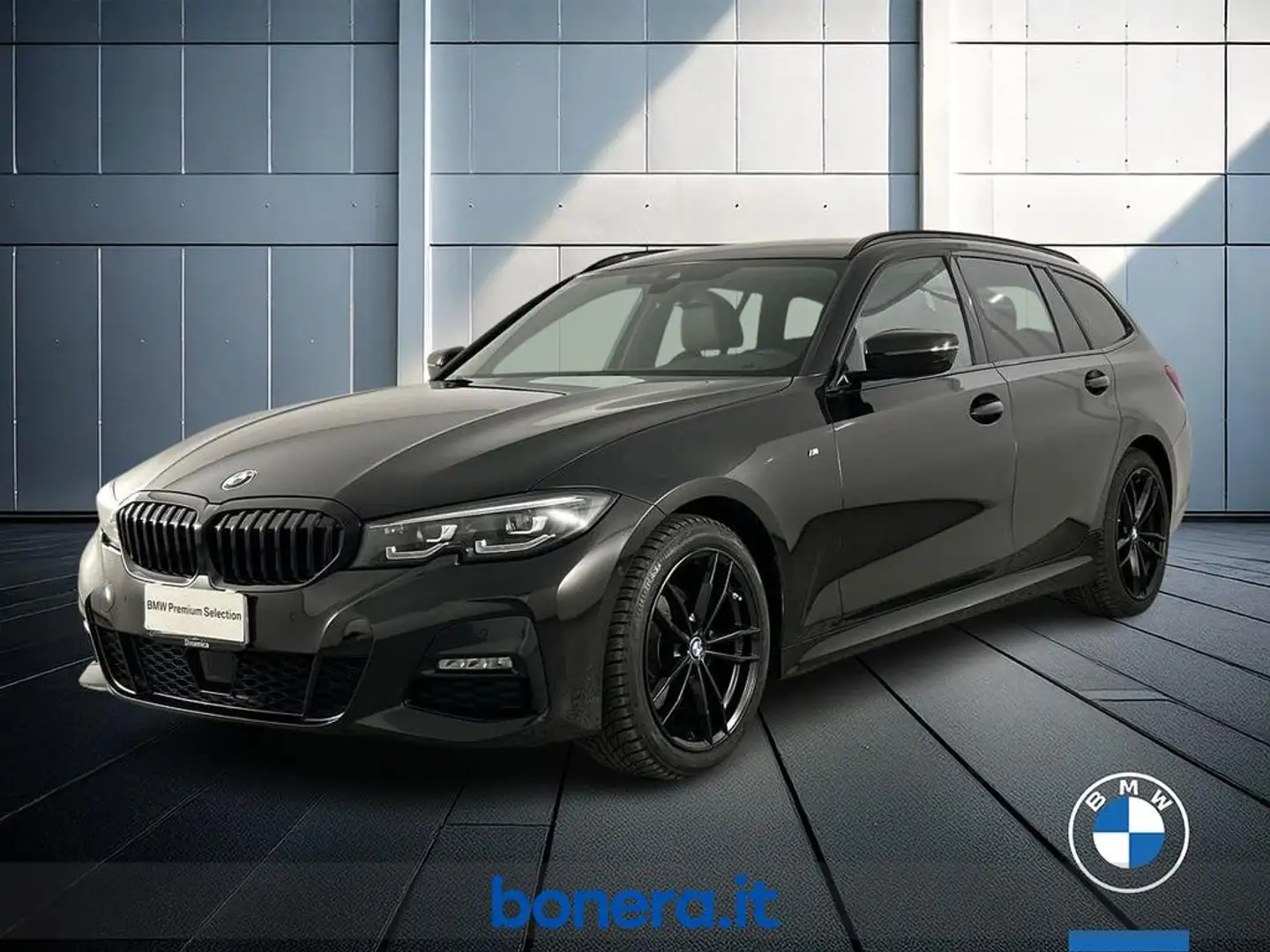 BMW 320 d Touring mhev 48V xdrive Msport auto Negru - 1