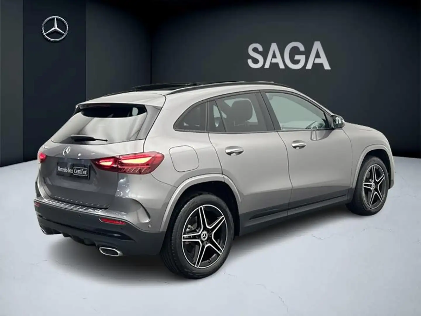Mercedes-Benz GLA 250 e Hybrid AMG Pack Night Toit Pano Gris - 2