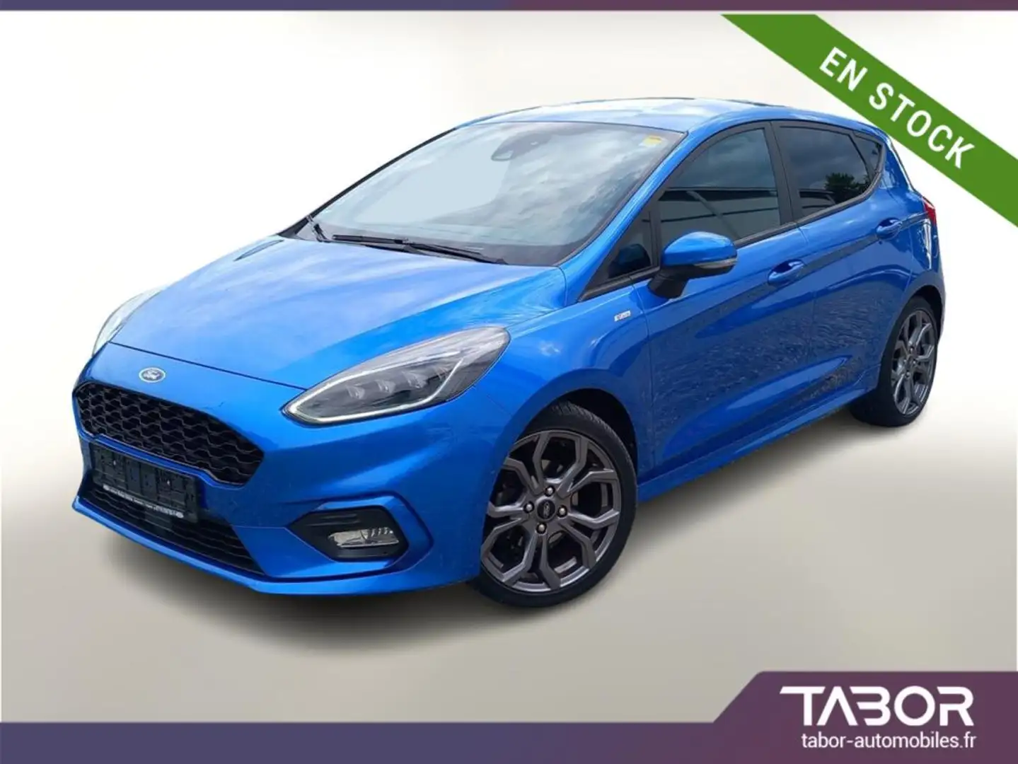 Ford Fiesta 1.0 EcoBoost 125 ST-Line GPS ACC Bleu - 1