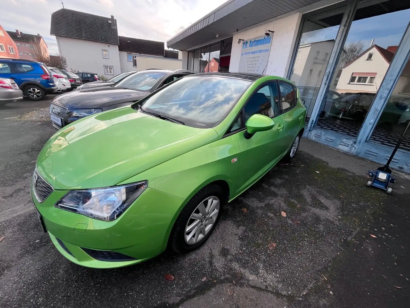 SEAT Ibiza Style Salsa*SHZ*Klimaaut*Pano*Lieferservi* Vert - 1