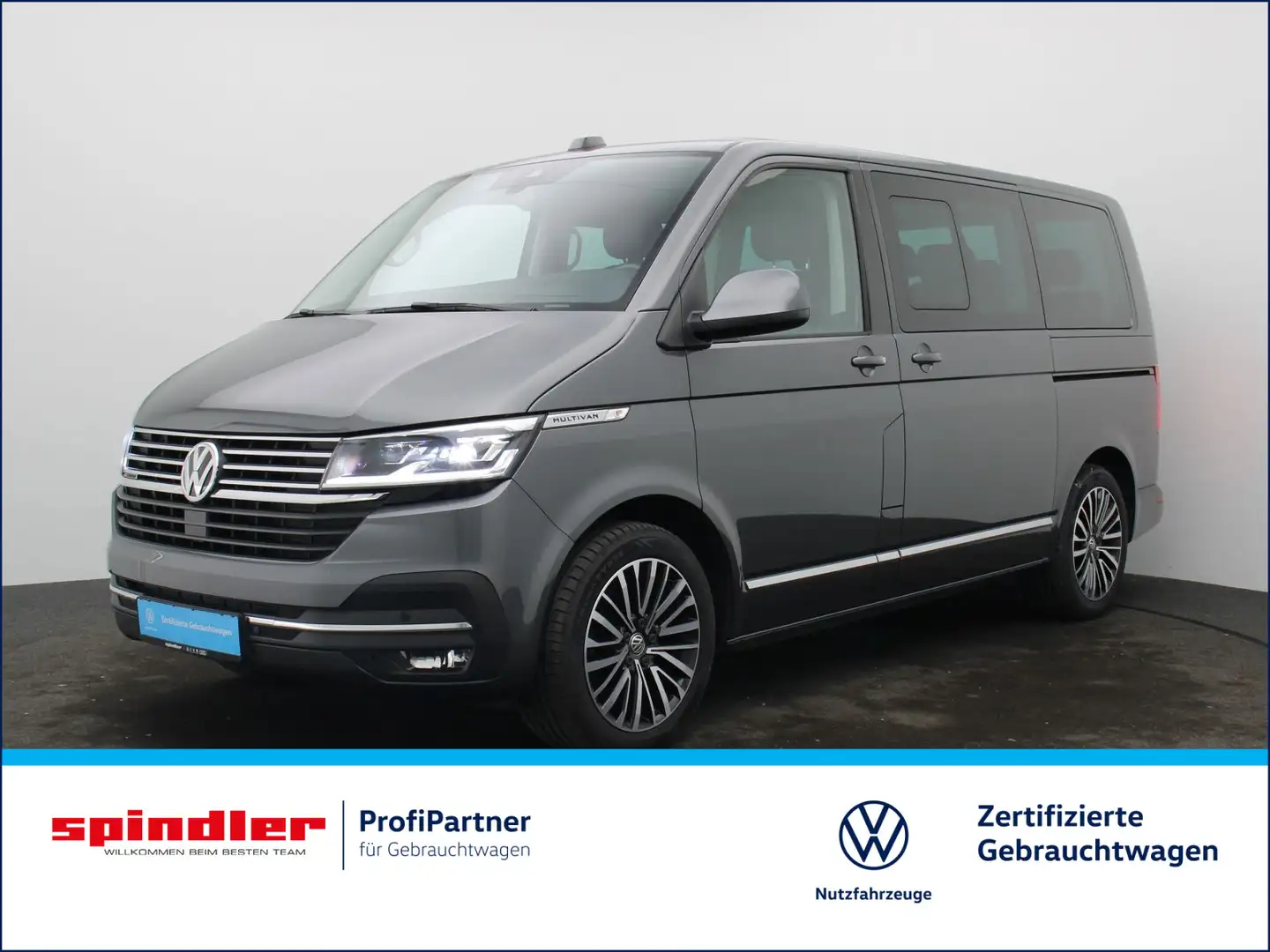 Volkswagen T6.1 Multivan GenSix 4M DSG / Navi, AHK, LED Grau - 1