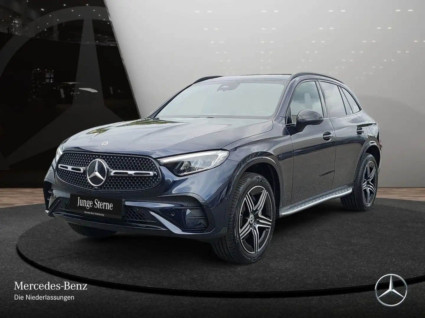 Mercedes-Benz GLC 300 e 4M AMG+NIGHT+AHK+LED+KAMERA+TOTW+KEYLESS Blauw - 2