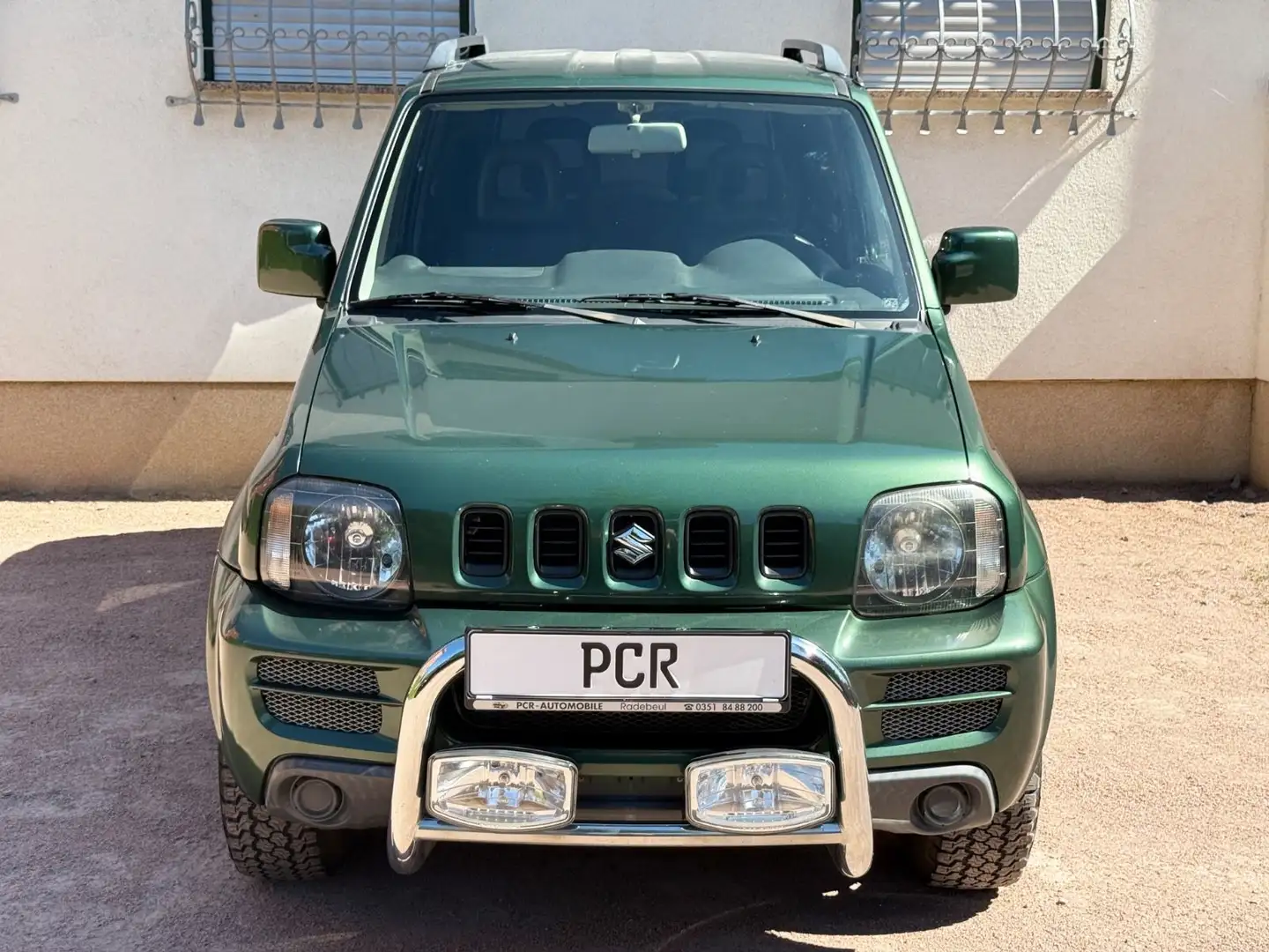 Suzuki Jimny 1.Hand SH gepflegt TÜV NEU ChromPaket Grün - 2