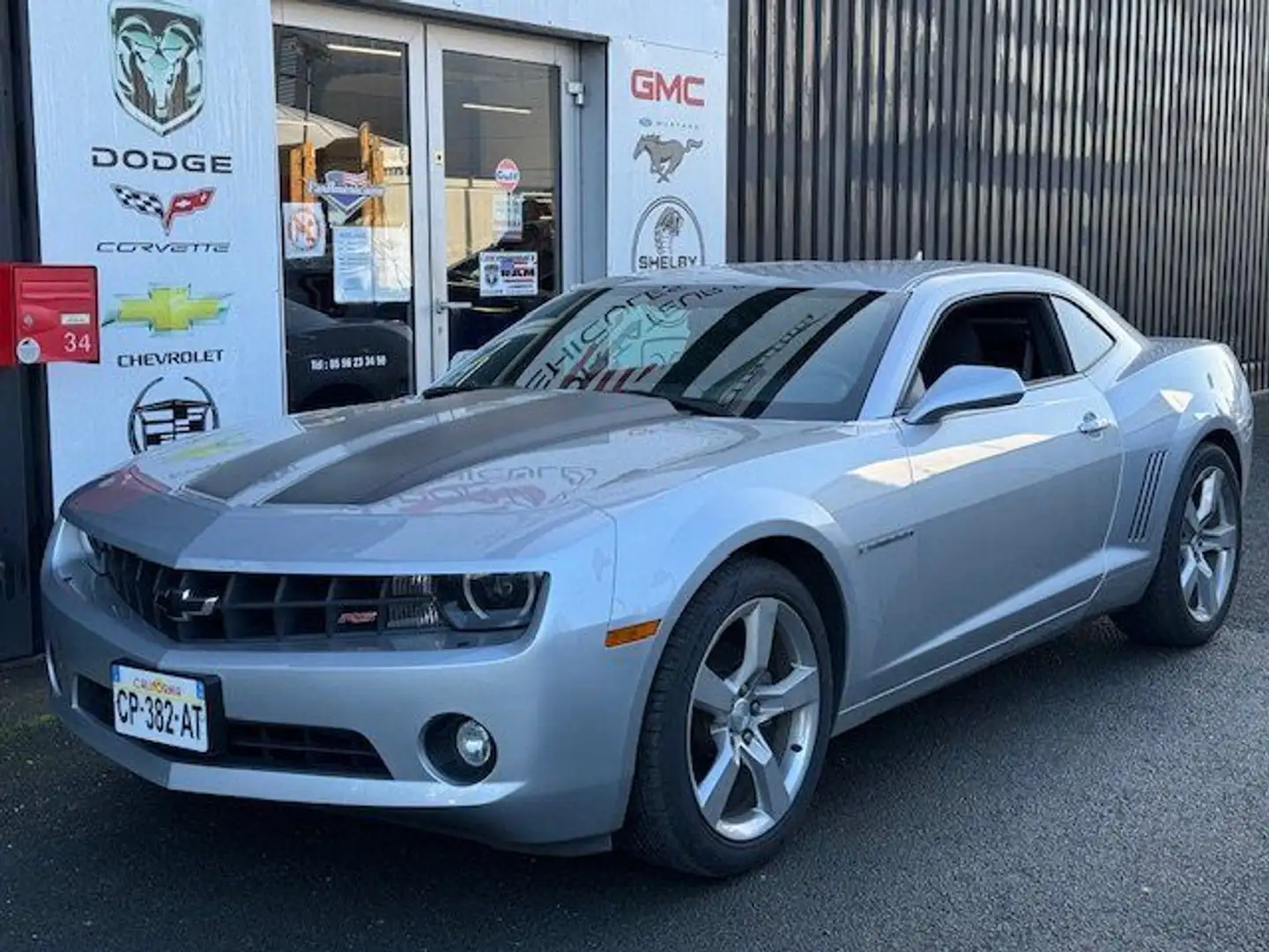 Chevrolet Camaro V6 3,6L LT BV6 304CV Gris - 1