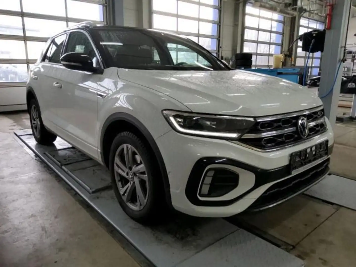 Volkswagen T-Roc 1.0 TSI R-LINE AHK LED+ KAMERA NAVI ERGO-A Weiß - 2