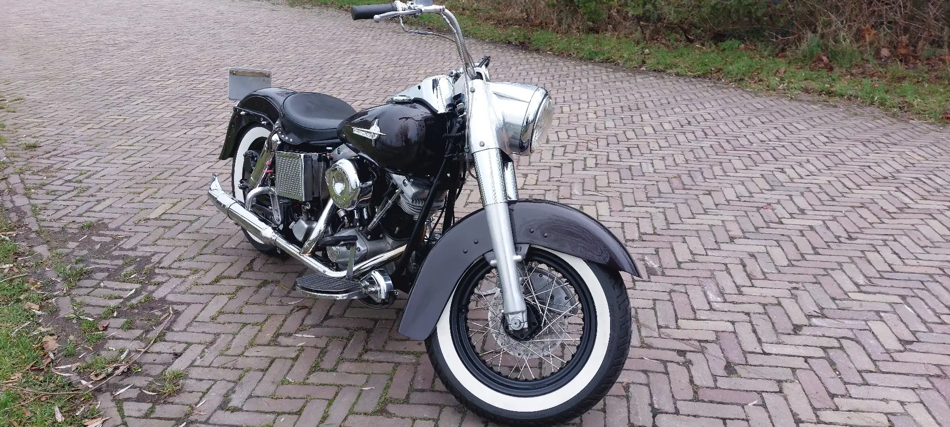Harley-Davidson Electra Glide 96ci FLH Shovelhead Zwart - 1