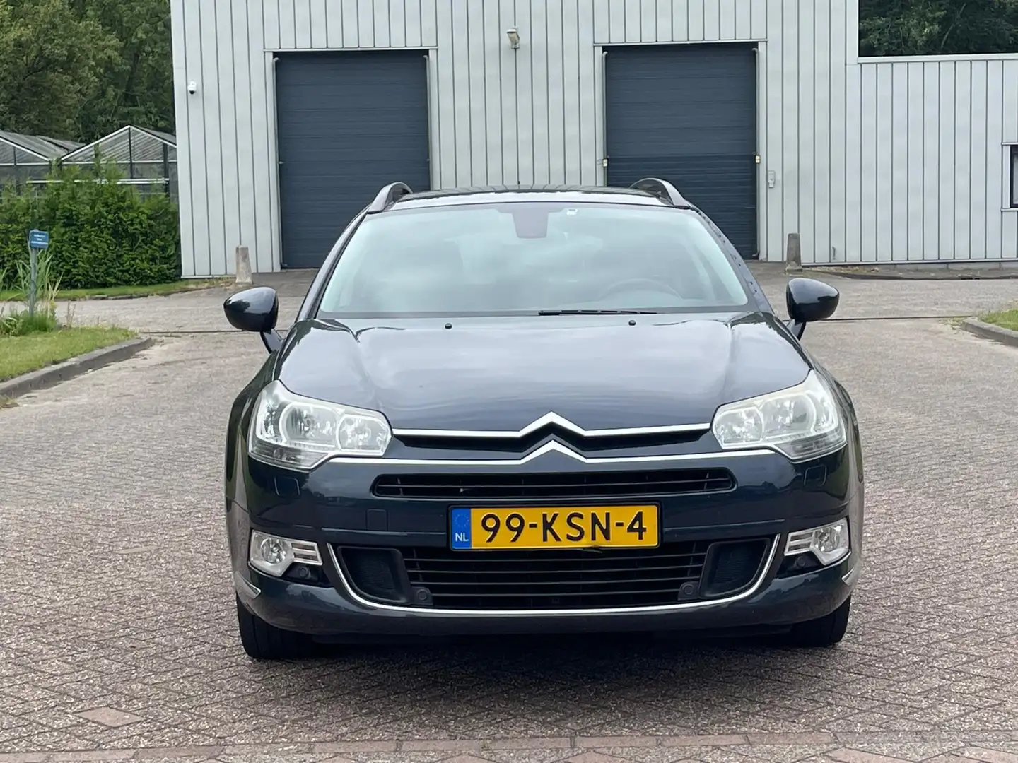 Citroen C5 Tourer 1.6 THP Business/AIRCO/CRUISE/HALF LEDER/NA Blauw - 2