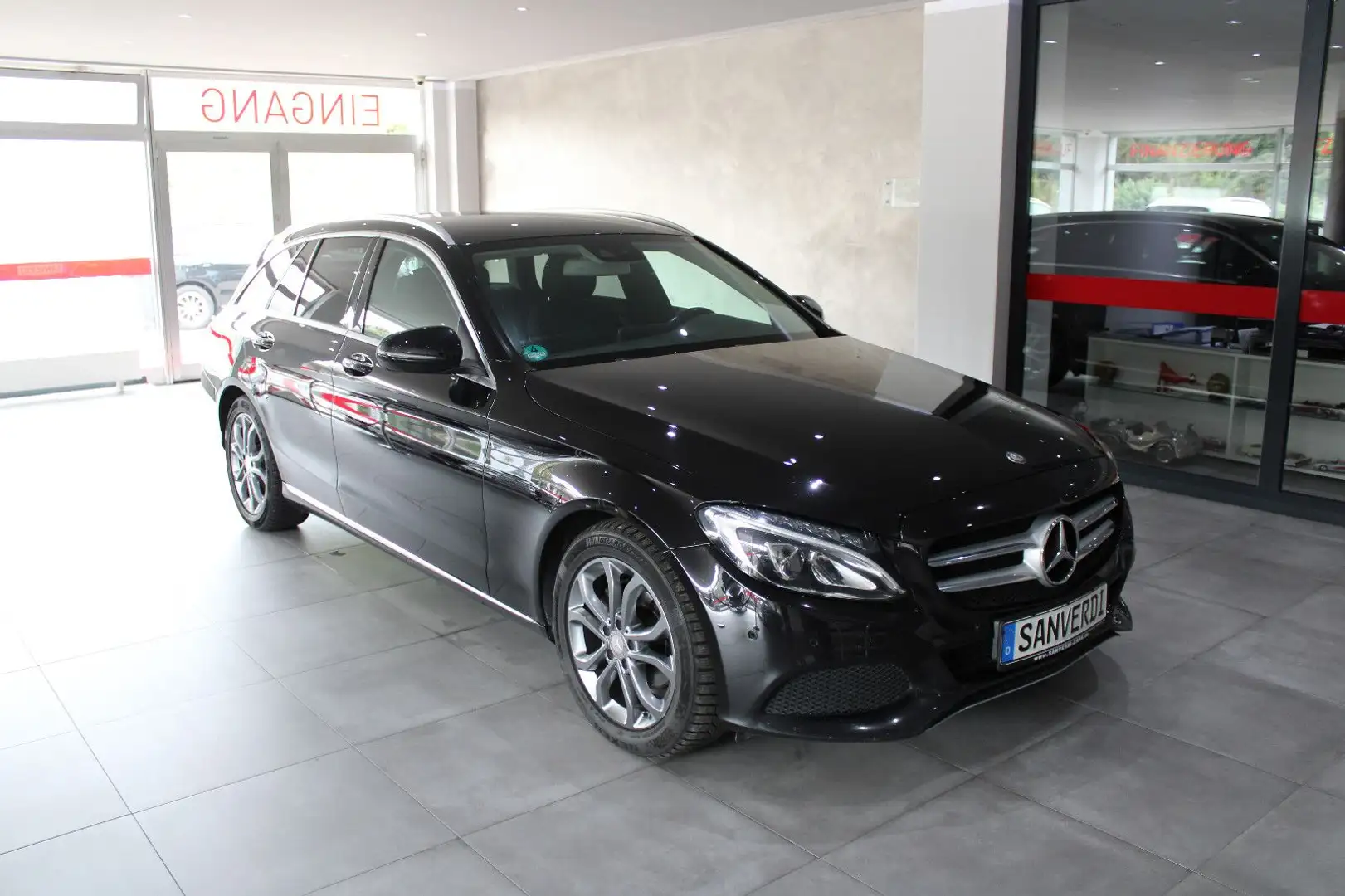 Mercedes-Benz C 180 T CGI AVANTGARDE SPORTPAKET *EURO 6* Nero - 2
