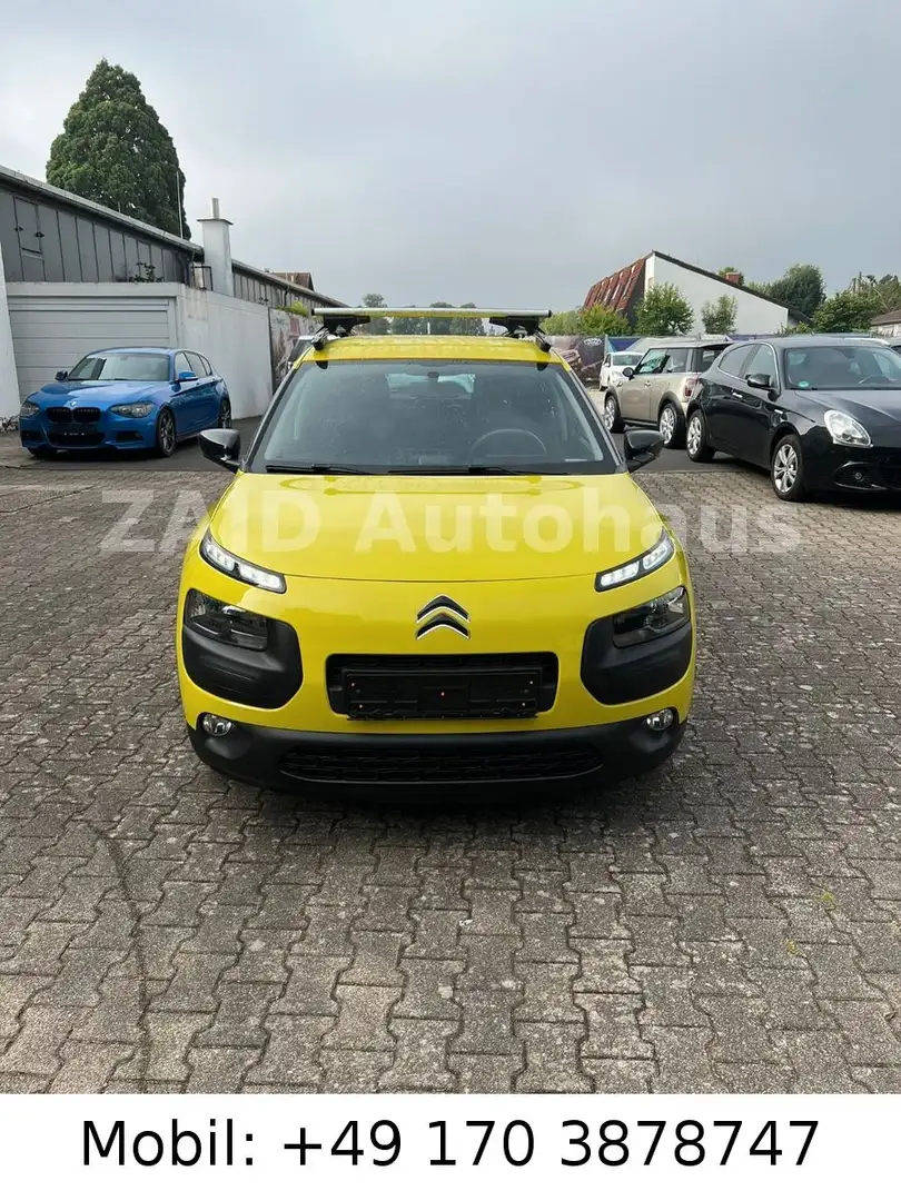 Citroen C4 Cactus ETG6 Feel Edition*Aut*KA*PDC*1HA*LED Gelb - 2