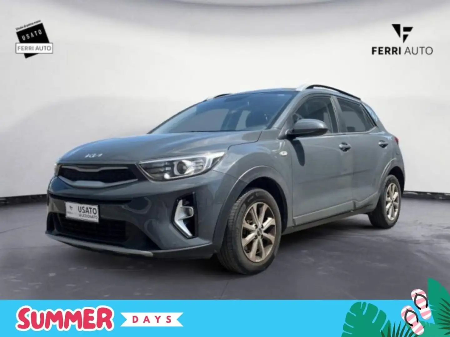 Kia Stonic 1.2 DPI ECO GPL Urban Gris - 1