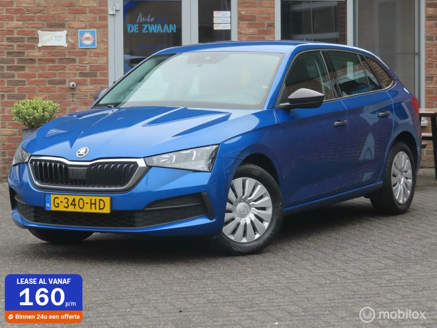Skoda Scala 1.0 TSI 116 PK, Active/DAB Bleu - 1